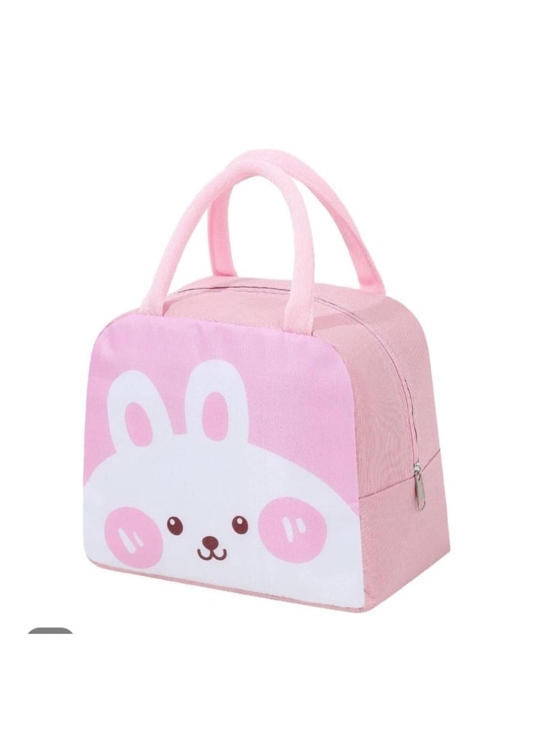 شنطة لانش بوكس أطفال حرارية معزولة – حقيبة طعام مدرسية مقاومة للماء – سعة كبيرة – تصميم كرتوني لطيف – بسحاب معدني قوي - Image 3